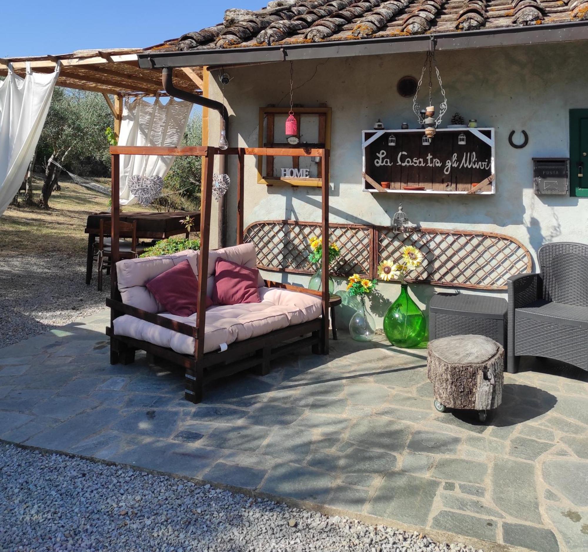 Bed and Breakfast La Casa Tra Gli Ulivi Кортона Экстерьер фото